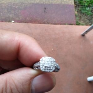 Diamond wedding and engagement ring